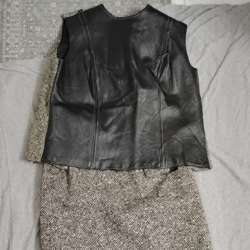 Vintage 1960 Plaid Skirt Set Excellent Condition!